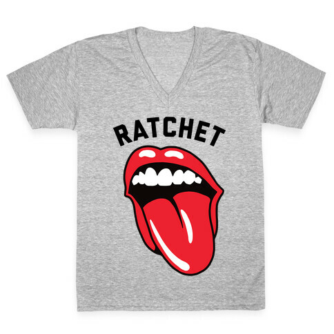 Ratchet V-Neck Tee Shirt