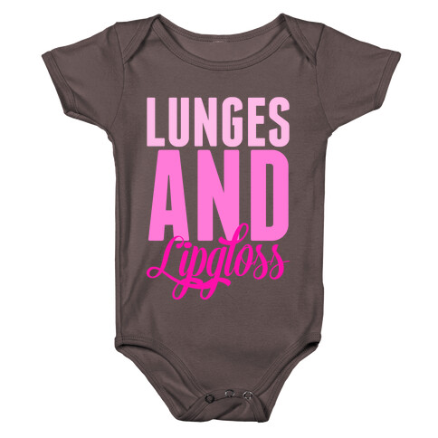 Lunges and Lipgloss Baby One-Piece
