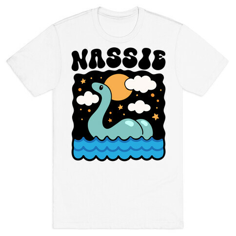 Nassie Lochness Monster Butt Parody T-Shirt