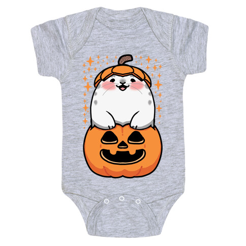 Cute Halloween Seal Baby One-Piece