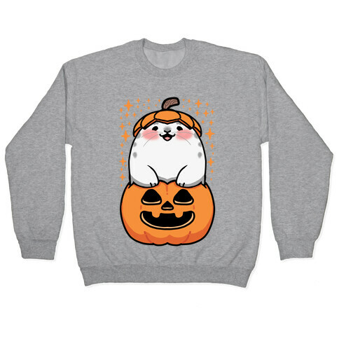 Cute Halloween Seal Pullover