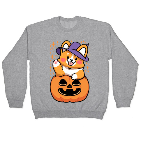 Cute Halloween Corgi Pullover