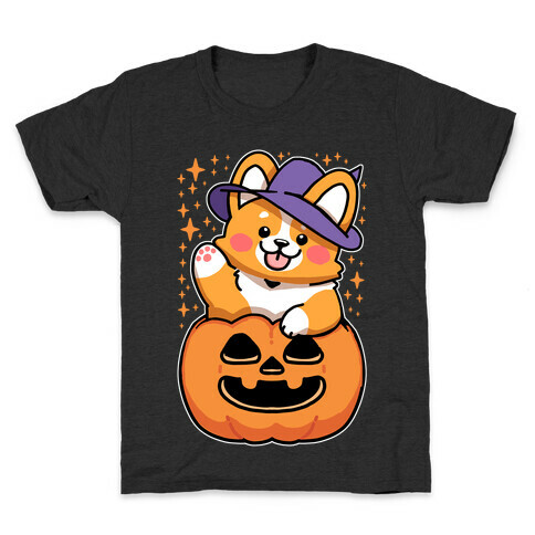 Cute Halloween Corgi Kids T-Shirt
