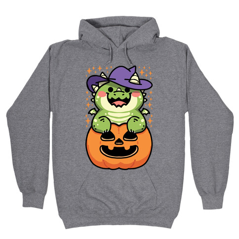 Cute Halloween Dragon Hooded Sweatshirt