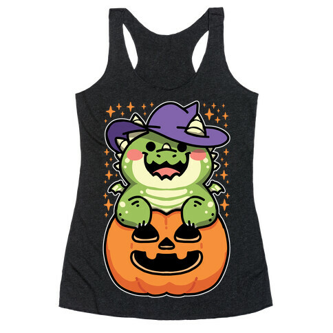 Cute Halloween Dragon Racerback Tank Top