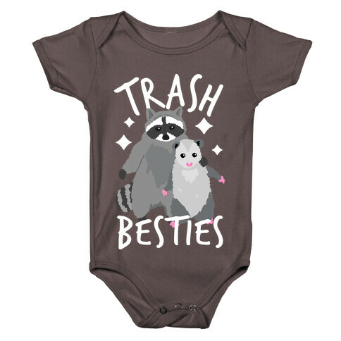 Trash Besties Baby One-Piece