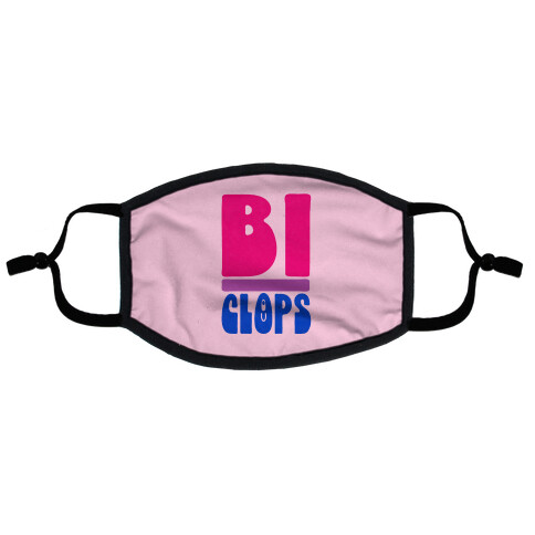 Bi-Clops Bisexual Cyclops Parody Flat Face Mask