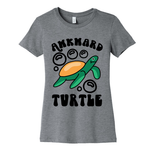 Awkward Turtle Womens T-Shirt