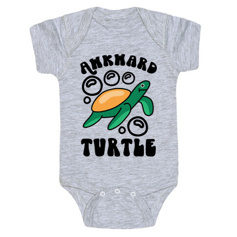 Awkward Turtle Baby One-Piece