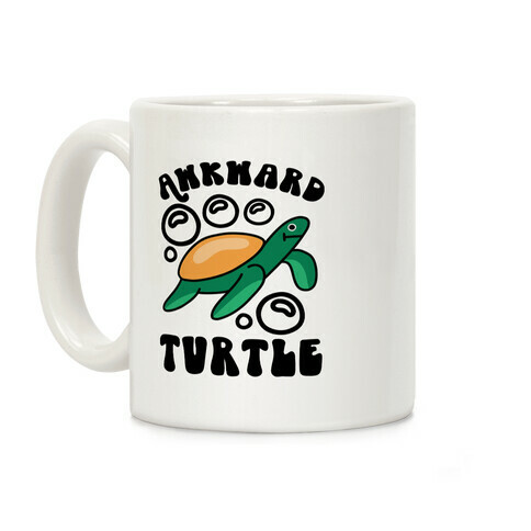 Awkward Turtle Coffee Mug