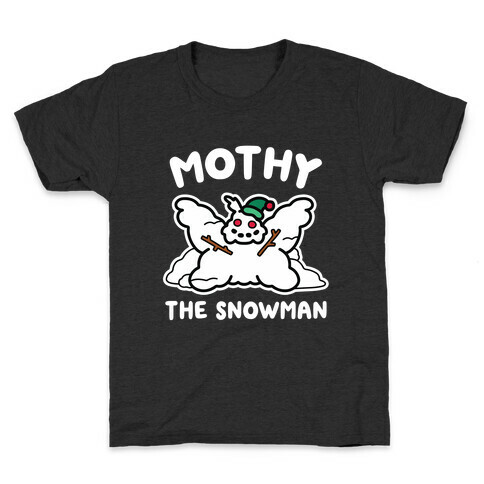 Mothy the Snowman Kids T-Shirt