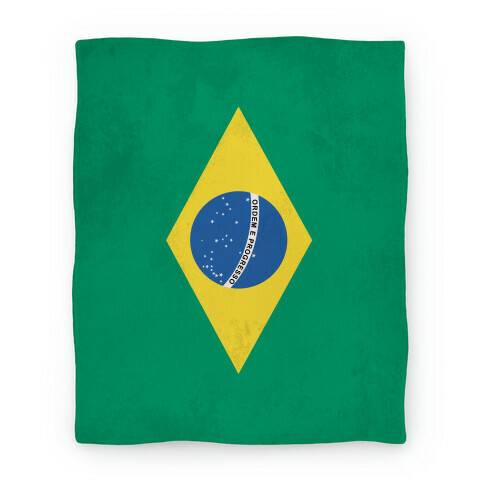 Flag of Brazil Blanket Blanket