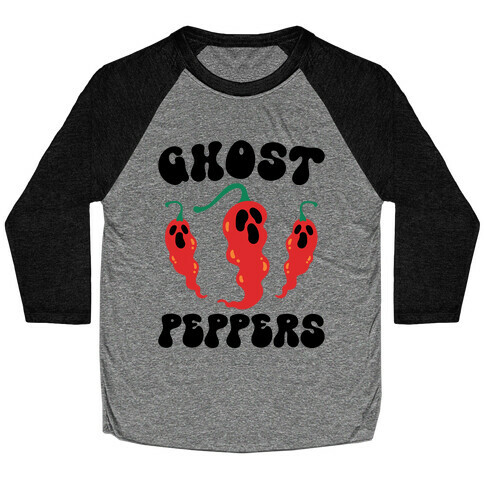 Ghost Peppers Baseball Tee