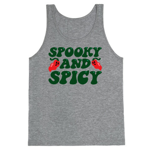 Spooky and Spicy Ghost Peppers Tank Top