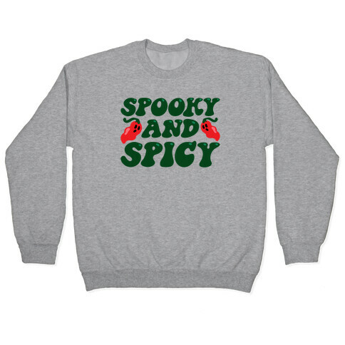 Spooky and Spicy Ghost Peppers Pullover