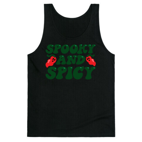 Spooky and Spicy Ghost Peppers Tank Top