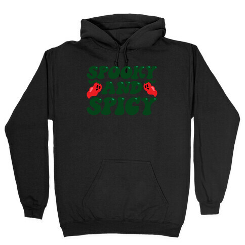 Spooky and Spicy Ghost Peppers Hooded Sweatshirt