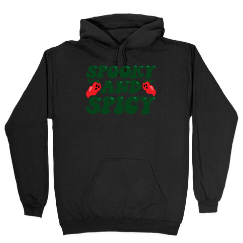 Spooky and Spicy Ghost Peppers Hooded Sweatshirt