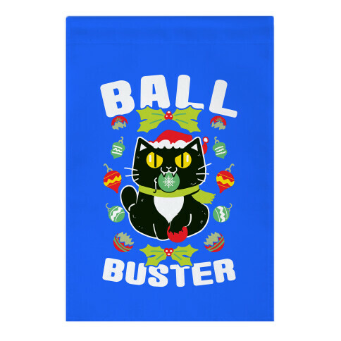 Ball Buster Garden Flag