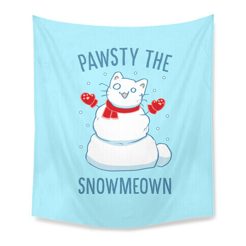 Pawsty The Snowmeown Tapestry