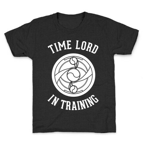 Time Lord In Training Kids T-Shirt