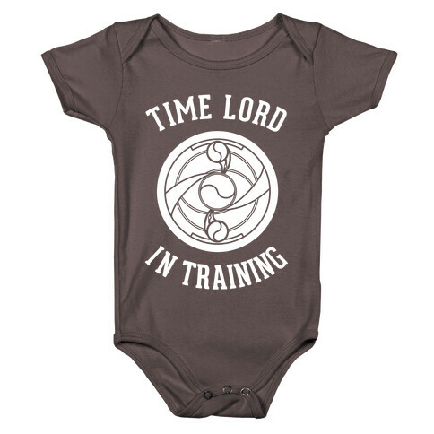 Time Lord In Training Baby One-Piece