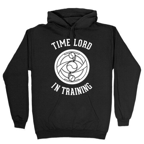 Time Lord In Training Hooded Sweatshirt