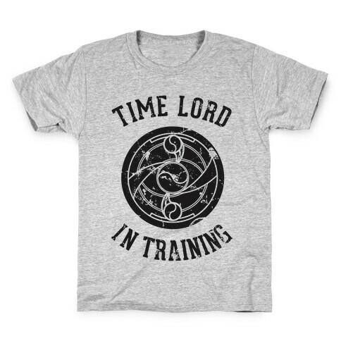 Time Lord In Training Kids T-Shirt