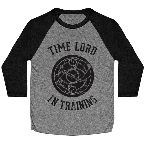 Time Lord In Training Baseball Tee