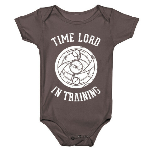 Time Lord In Training Baby One-Piece