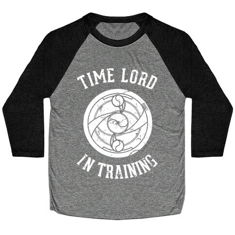 Time Lord In Training Baseball Tee