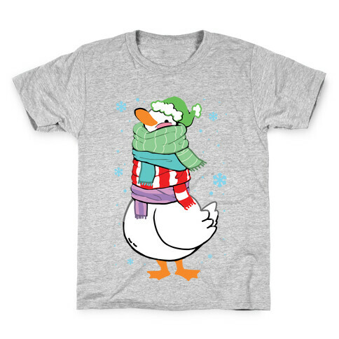 Scarf Duck Kids T-Shirt