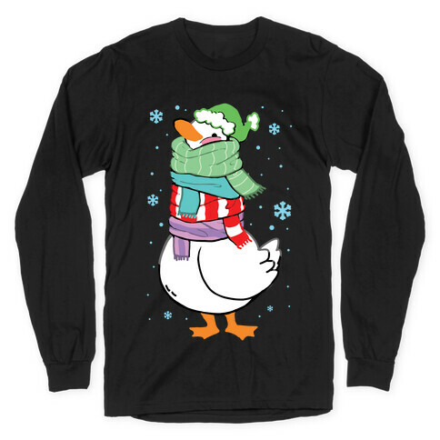 Scarf Duck Long Sleeve T-Shirt