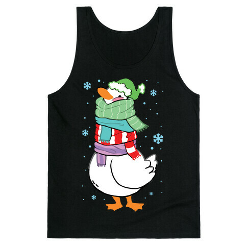 Scarf Duck Tank Top