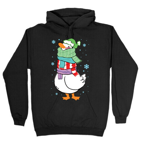 Scarf Duck Hooded Sweatshirt