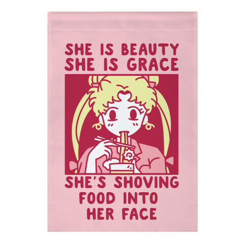 She Is Beauty Usagi Garden Flag