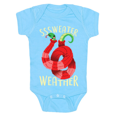 Sssweater Weather Baby One-Piece