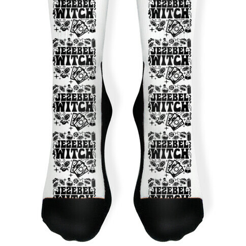 Jezebel Witch Sock