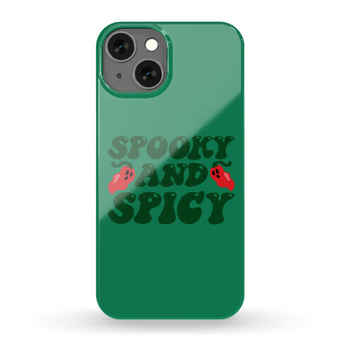 Spooky and Spicy Ghost Peppers Phone Case