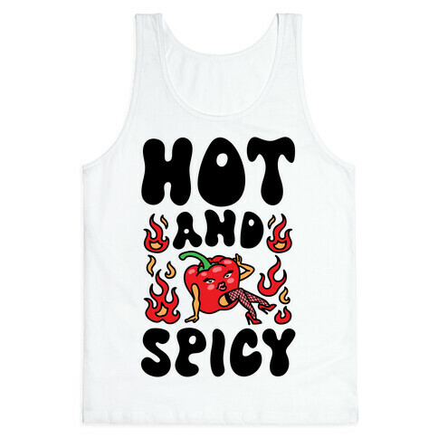 Hot And Spicy Pepper  Tank Top