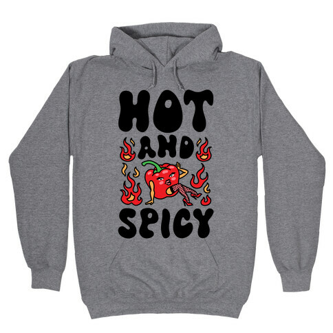 Hot And Spicy Pepper  Hooded Sweatshirt