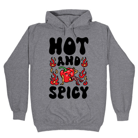 Hot And Spicy Pepper  Hooded Sweatshirt