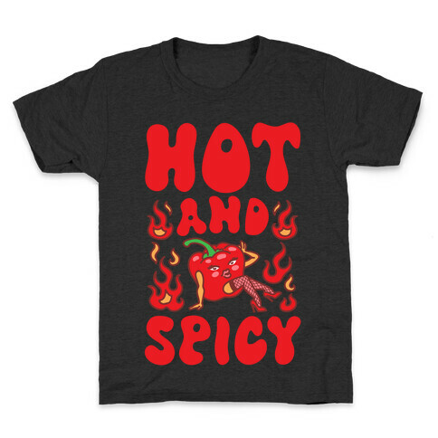 Hot And Spicy Pepper  Kids T-Shirt
