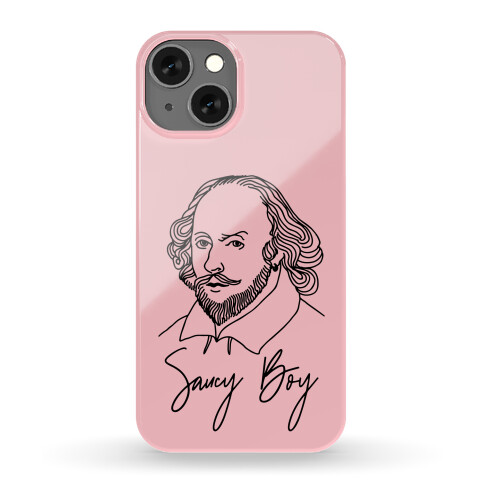 Saucy Boy William Shakespeare Phone Case