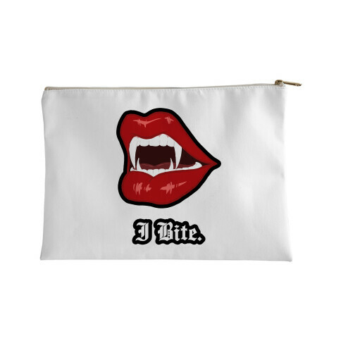 I Bite. Accessory Bag