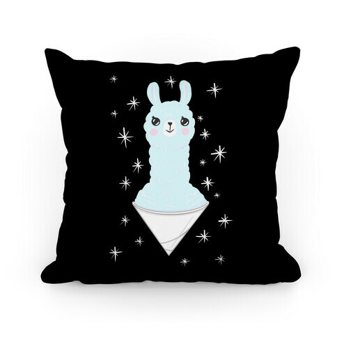 Llama Snow Cone Pillow