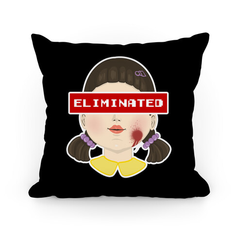 Eliminated (Squid Game) Pillow