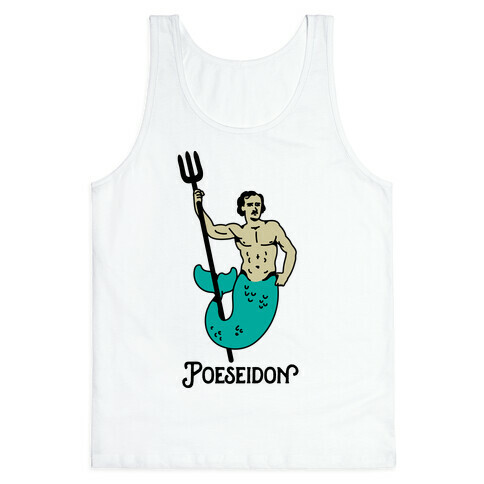 POEseidon, Edgar Allan Poe Poseidon Tank Top