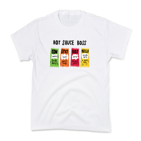 Hot Sauce Boss Kids T-Shirt