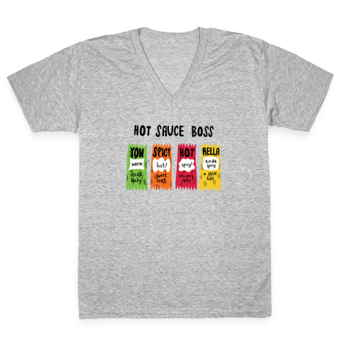 Hot Sauce Boss V-Neck Tee Shirt